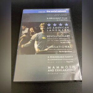 🔴2/$10 SALE🔴 The Social Network Movie DVD